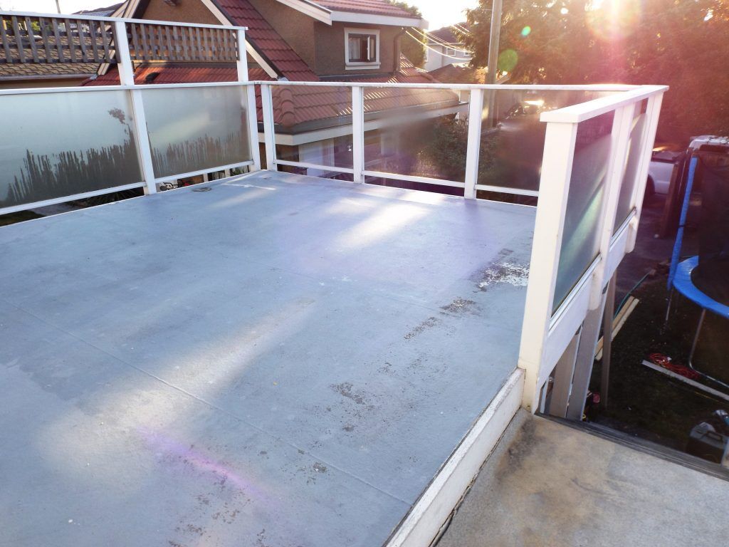 Image of damaged deck surface