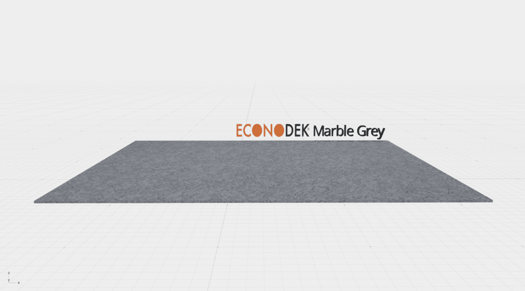 Econodek marble grey 3-D thumbnail