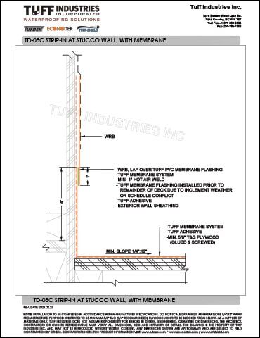 TD-08C-STRIP-IN-AT-STUCCO-WALL,-WITH-MEMBRANE TD-08C-STRIP-IN-AT-STUCCO-WALL,-WITH-MEMBRANE